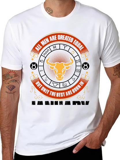 Taurus Zodiac Mens T-Shirt