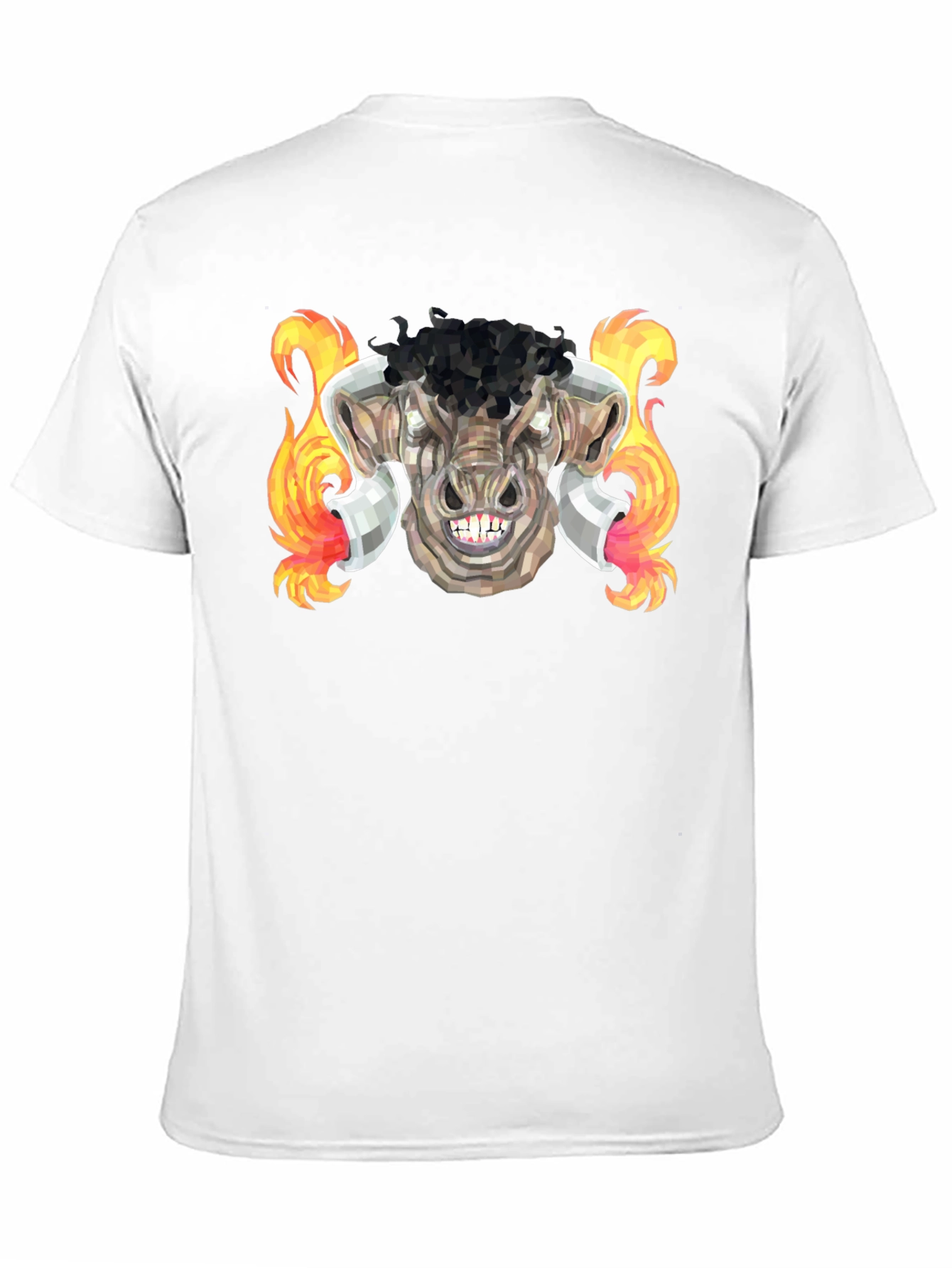 Fiery Bull Graphic Tee - Unleash Your Inner Beast!