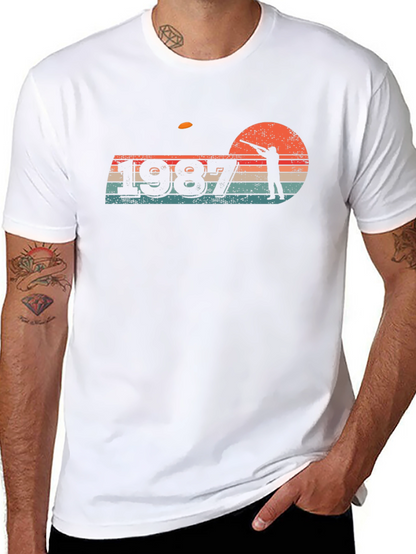1987 Skeet Shooting Silhouette T-Shirt