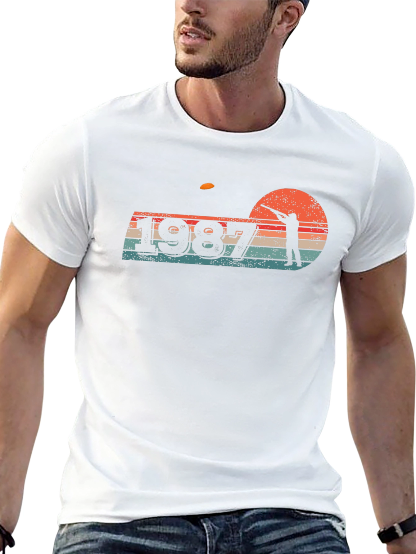 1987 Skeet Shooting Silhouette T-Shirt
