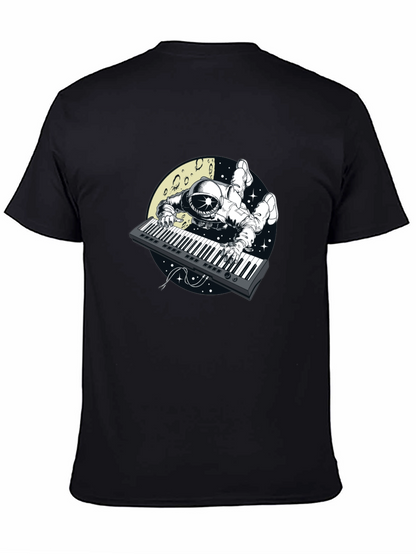 Astronaut Keyboard Player Graphic Tee