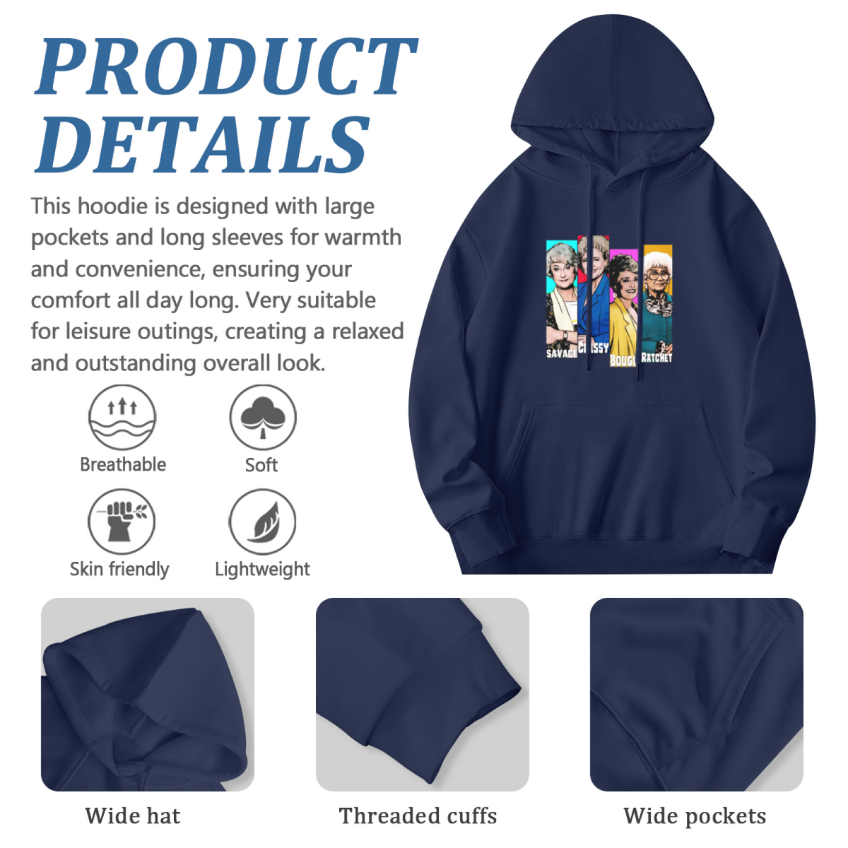 Streetwear Hoodie - Keep It Classy