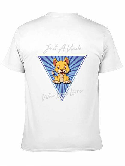 Just A Uncle Who Loves Lions T-Shirt