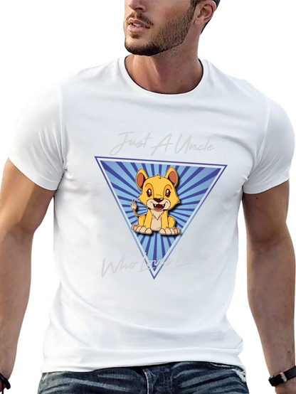 Just A Uncle Who Loves Lions T-Shirt