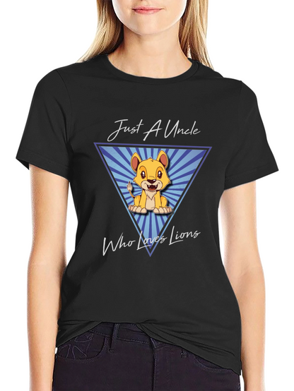 Just A Uncle Who Loves Lions T-Shirt