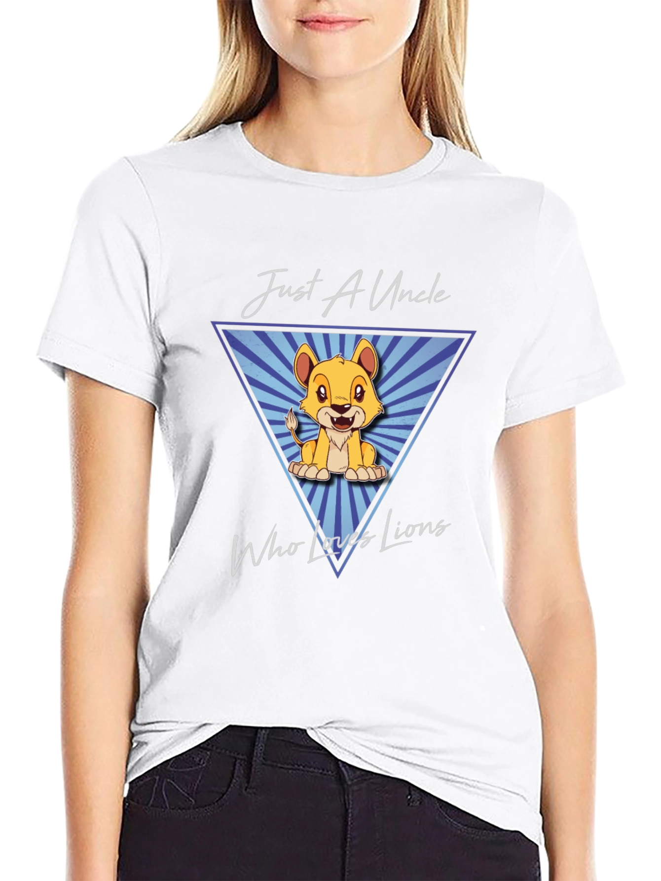 Just A Uncle Who Loves Lions T-Shirt