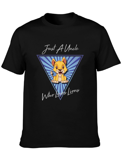Just A Uncle Who Loves Lions T-Shirt