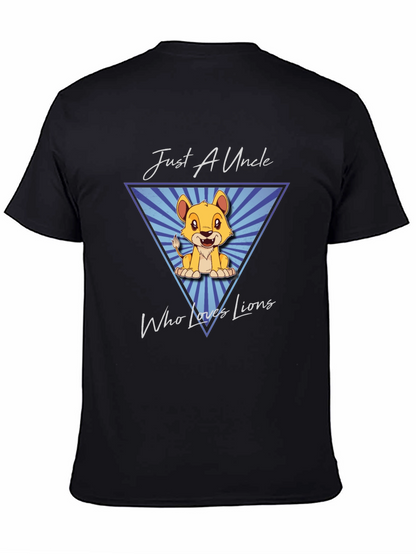 Just A Uncle Who Loves Lions T-Shirt
