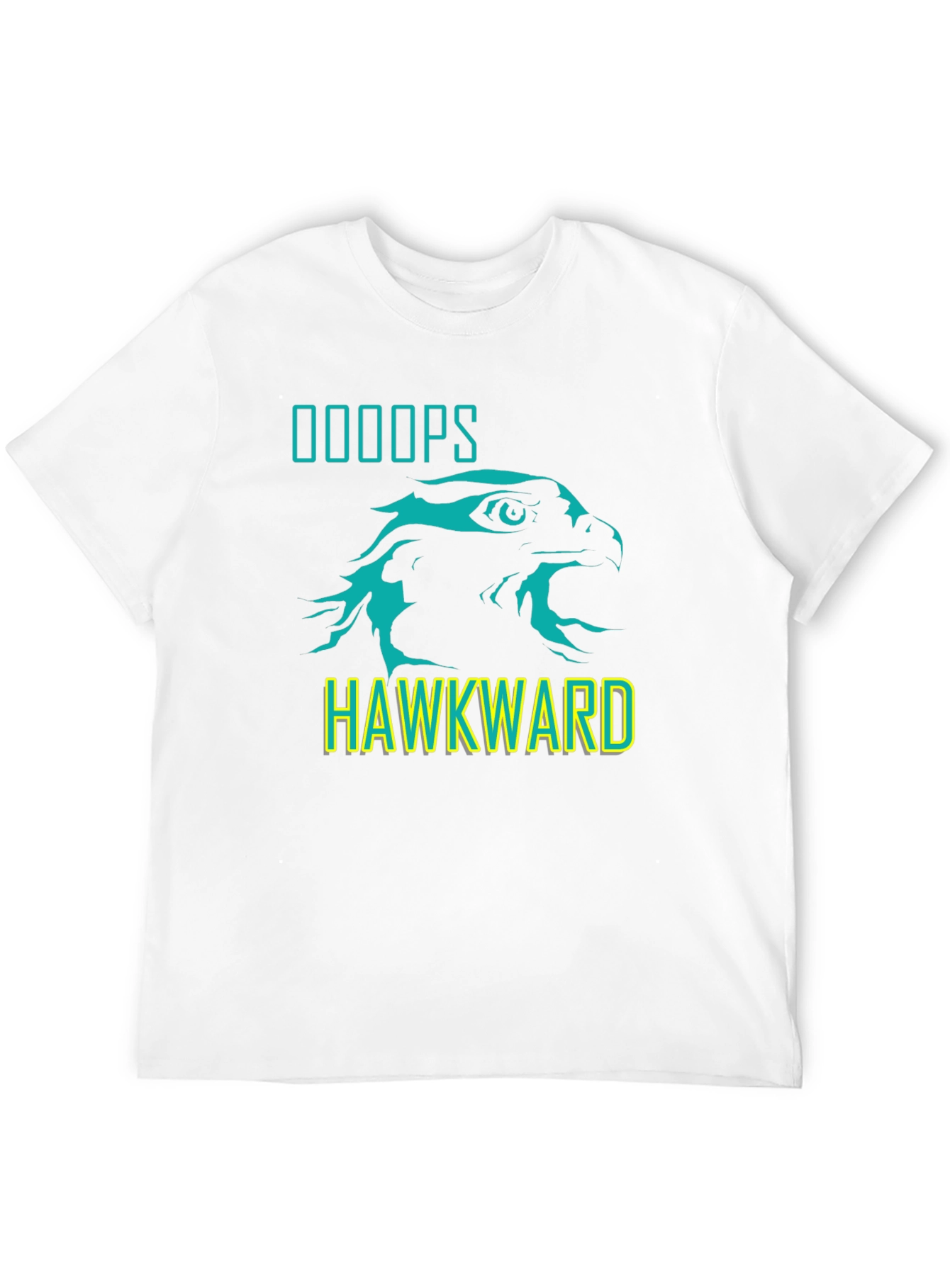 Oooops Hawkwward Graphic T-Shirt