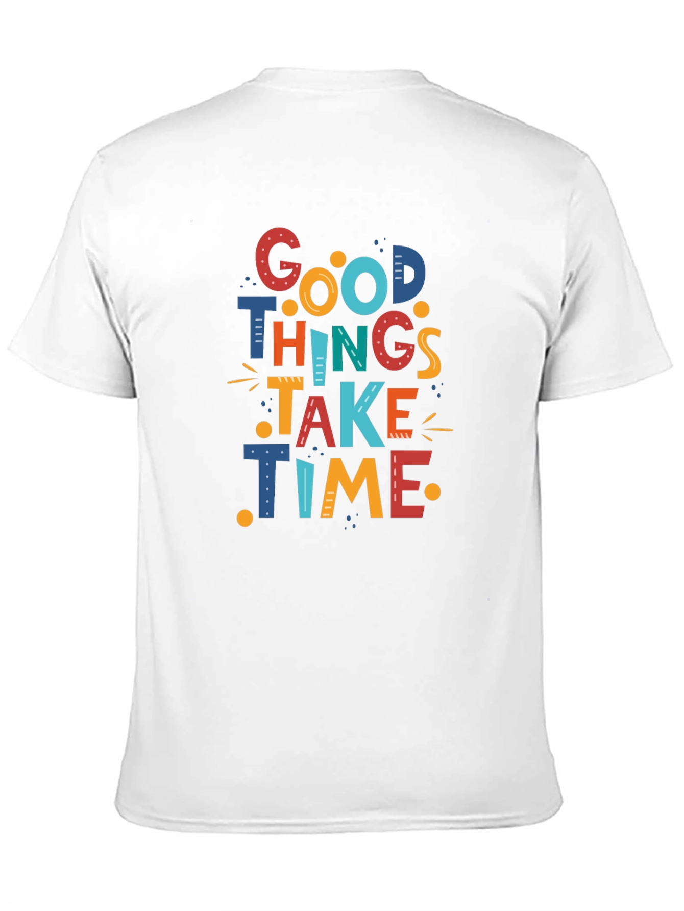 Good Things Take Time Graphic Tee - Black