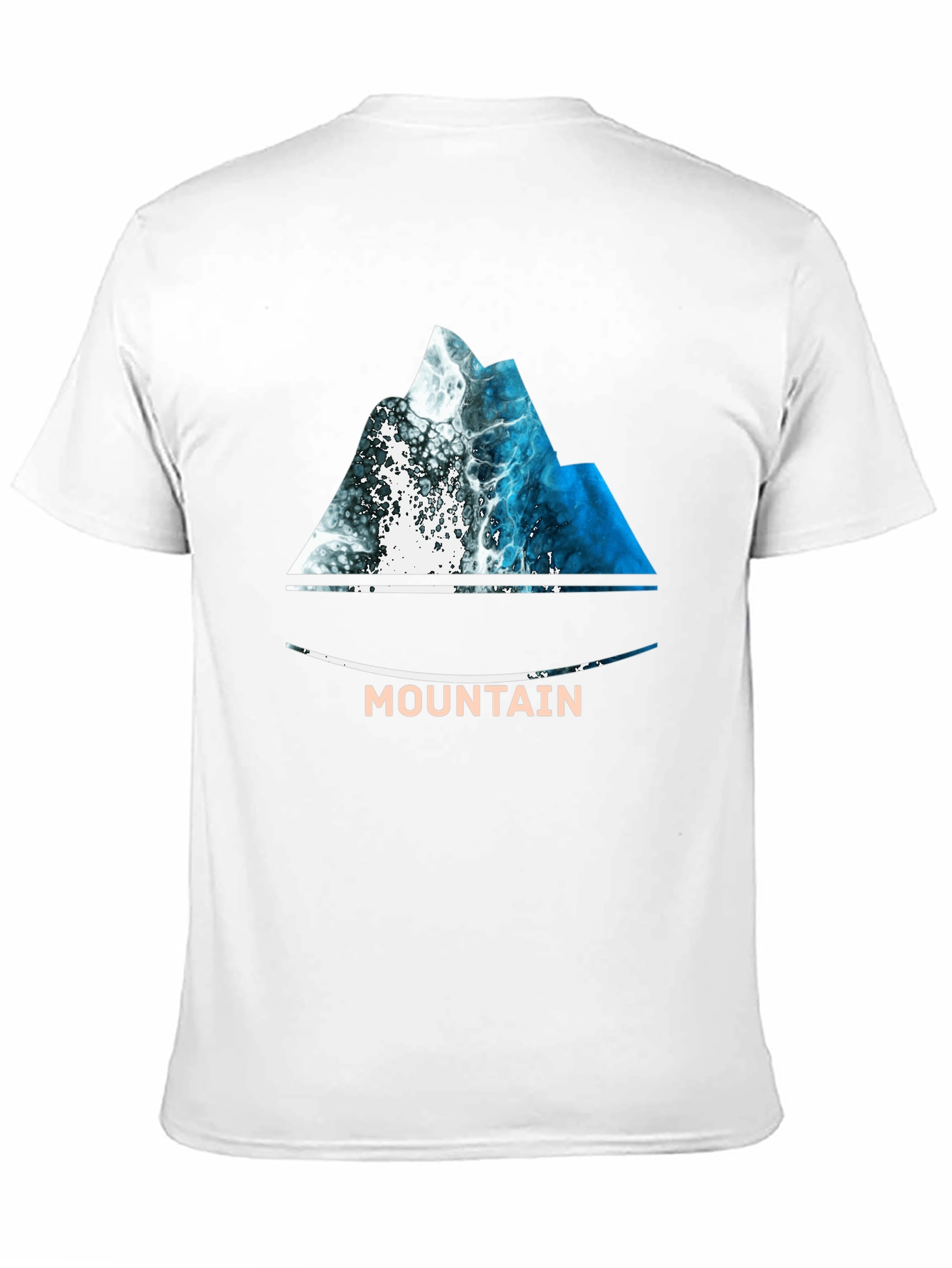 Mountain Wave T-Shirt - Nature Inspired Design