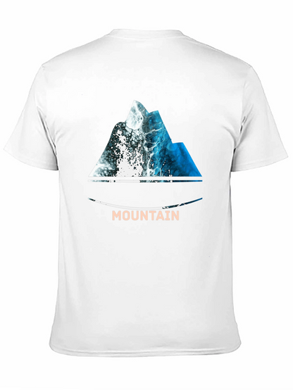 Mountain Wave T-Shirt - Nature Inspired Design