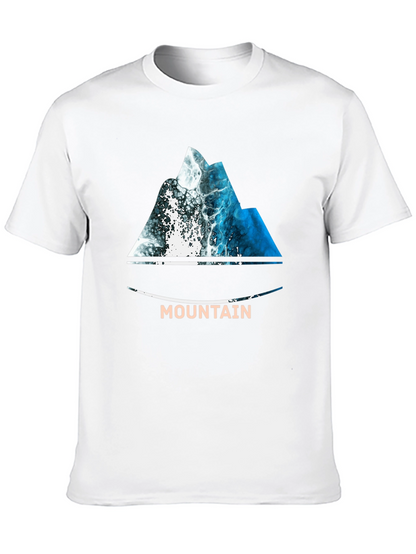 Mountain Wave T-Shirt - Nature Inspired Design