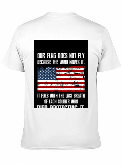 Patriotic USA Flag Soldier T-Shirt