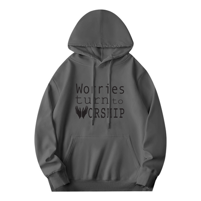 Cool Graphic Hoodie - Worship & Faith
