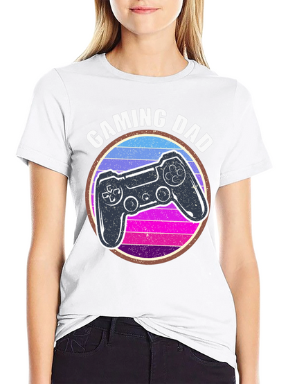 Gaming Dad T-Shirt - Retro Controller Design