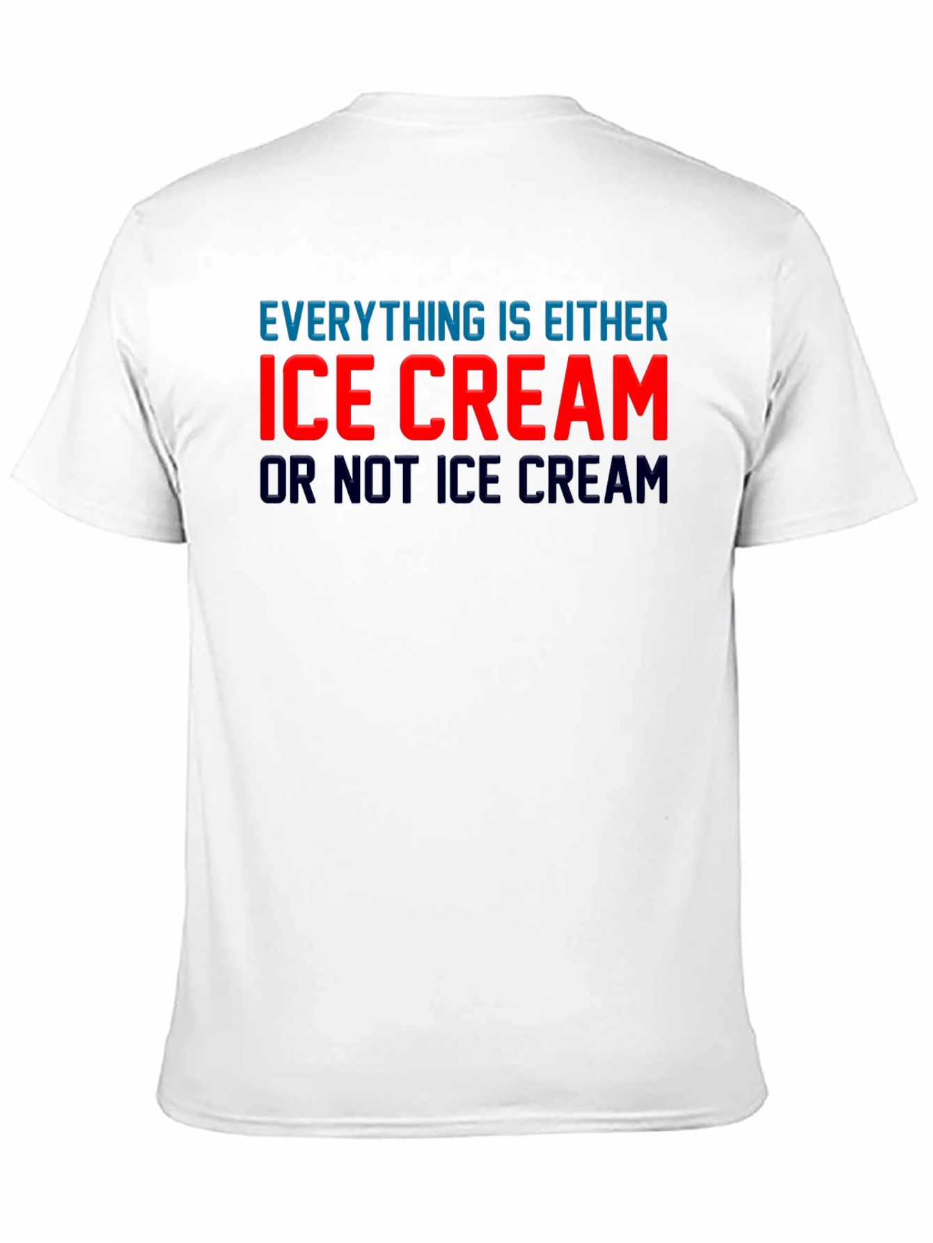 Ice Cream Logic T-Shirt - Funny Foodie Tee