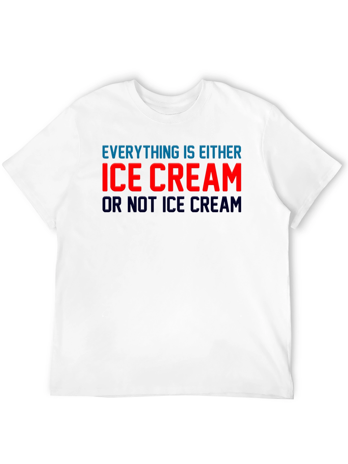 Ice Cream Logic T-Shirt - Funny Foodie Tee