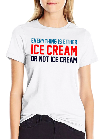 Ice Cream Logic T-Shirt - Funny Foodie Tee