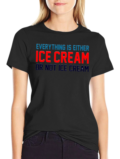 Ice Cream Logic T-Shirt - Funny Foodie Tee
