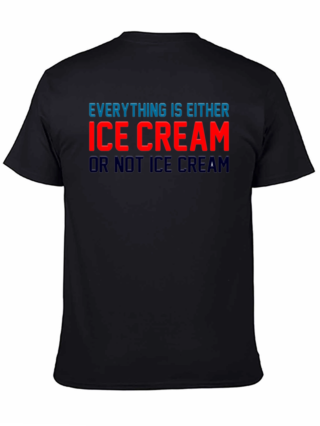 Ice Cream Logic T-Shirt - Funny Foodie Tee