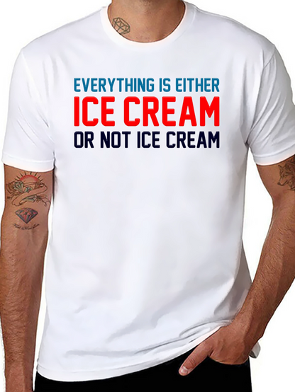 Ice Cream Logic T-Shirt - Funny Foodie Tee