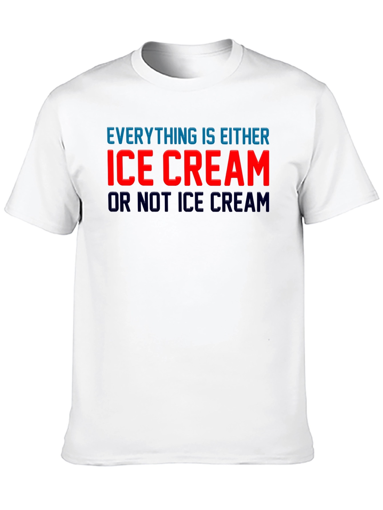 Ice Cream Logic T-Shirt - Funny Foodie Tee