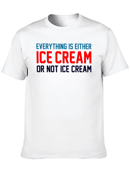 Ice Cream Logic T-Shirt - Funny Foodie Tee