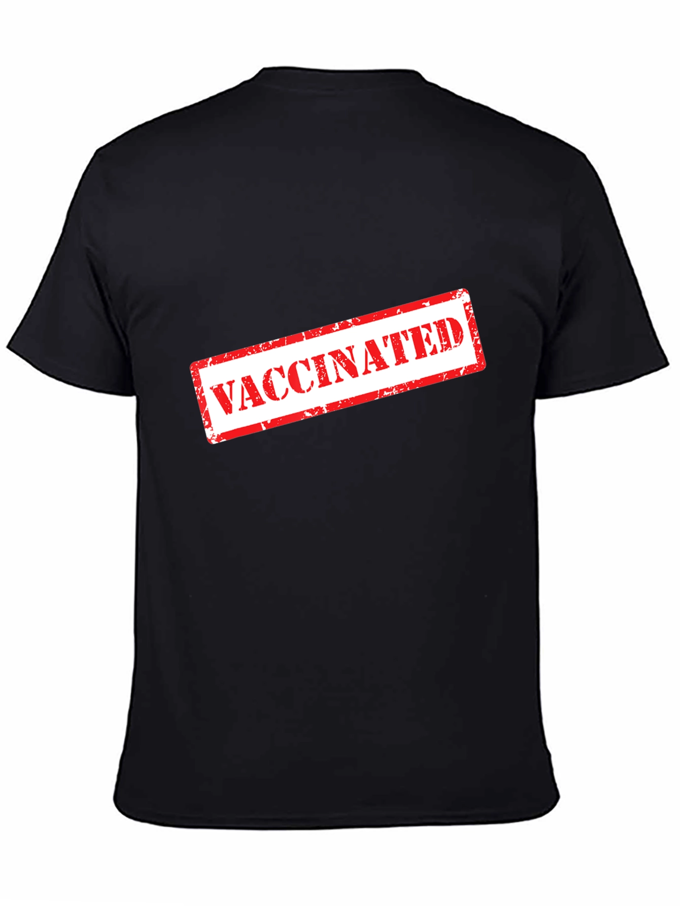 Vaccinated Stamp T-Shirt - Show Your Status