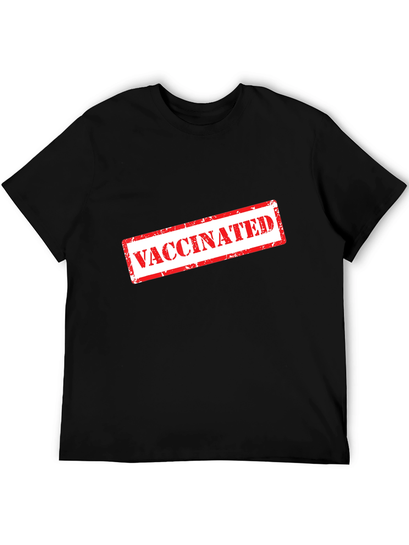 Vaccinated Stamp T-Shirt - Show Your Status