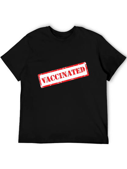Vaccinated Stamp T-Shirt - Show Your Status
