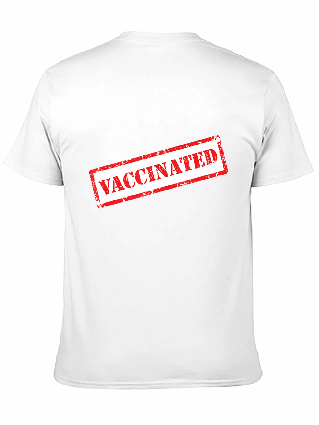 Vaccinated Stamp T-Shirt - Show Your Status
