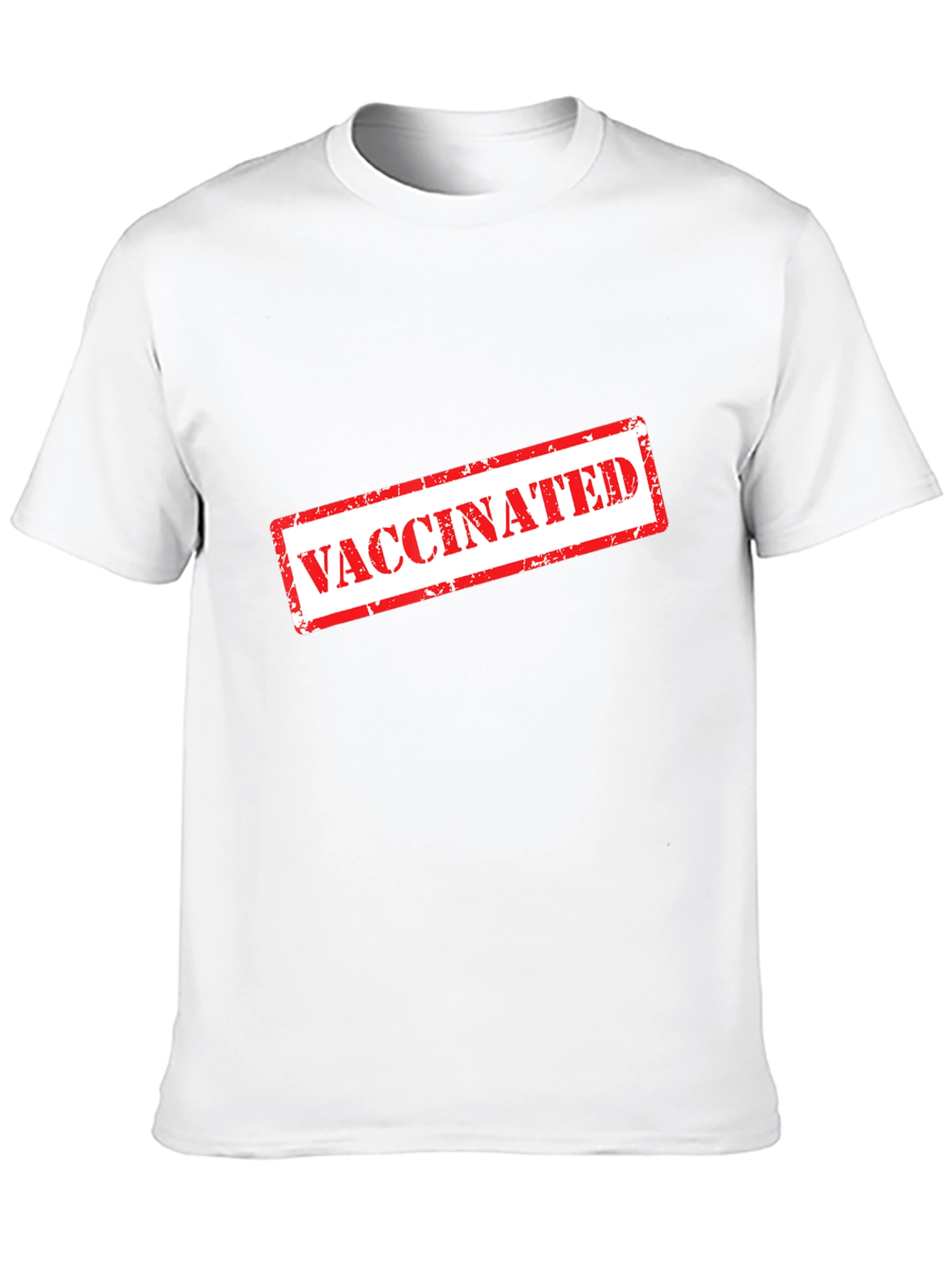 Vaccinated Stamp T-Shirt - Show Your Status