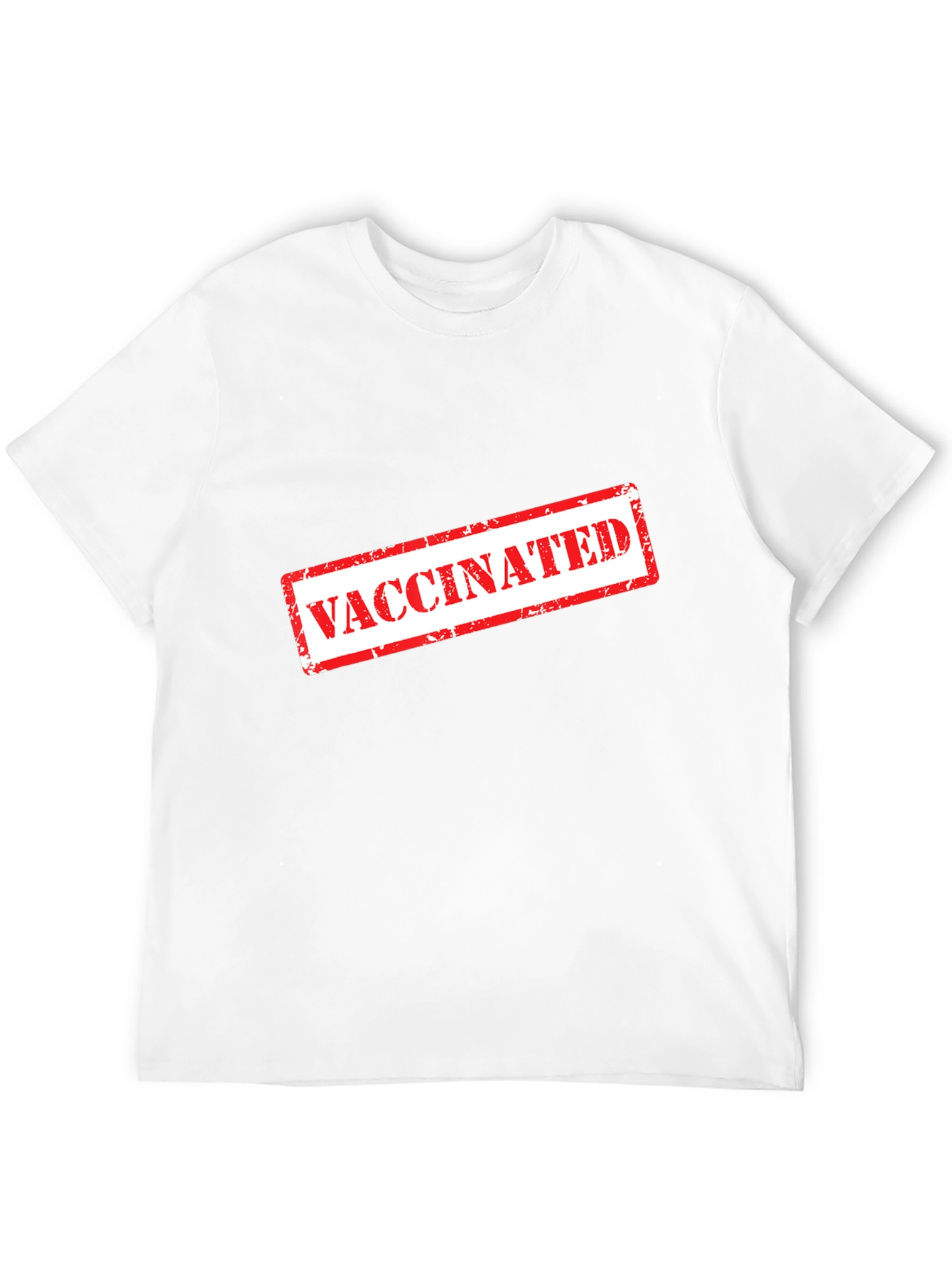 Vaccinated Stamp T-Shirt - Show Your Status