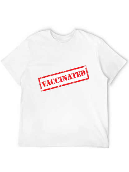 Vaccinated Stamp T-Shirt - Show Your Status