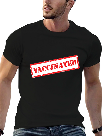 Vaccinated Stamp T-Shirt - Show Your Status