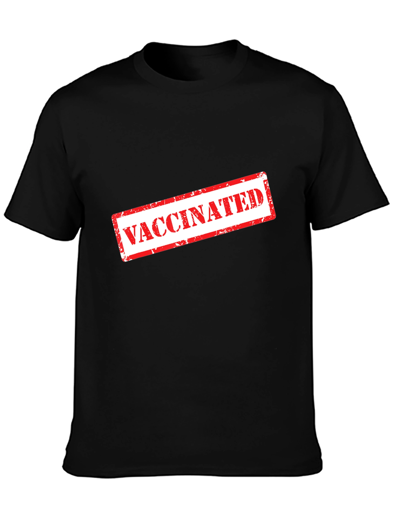 Vaccinated Stamp T-Shirt - Show Your Status