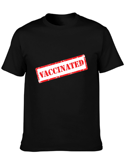 Vaccinated Stamp T-Shirt - Show Your Status