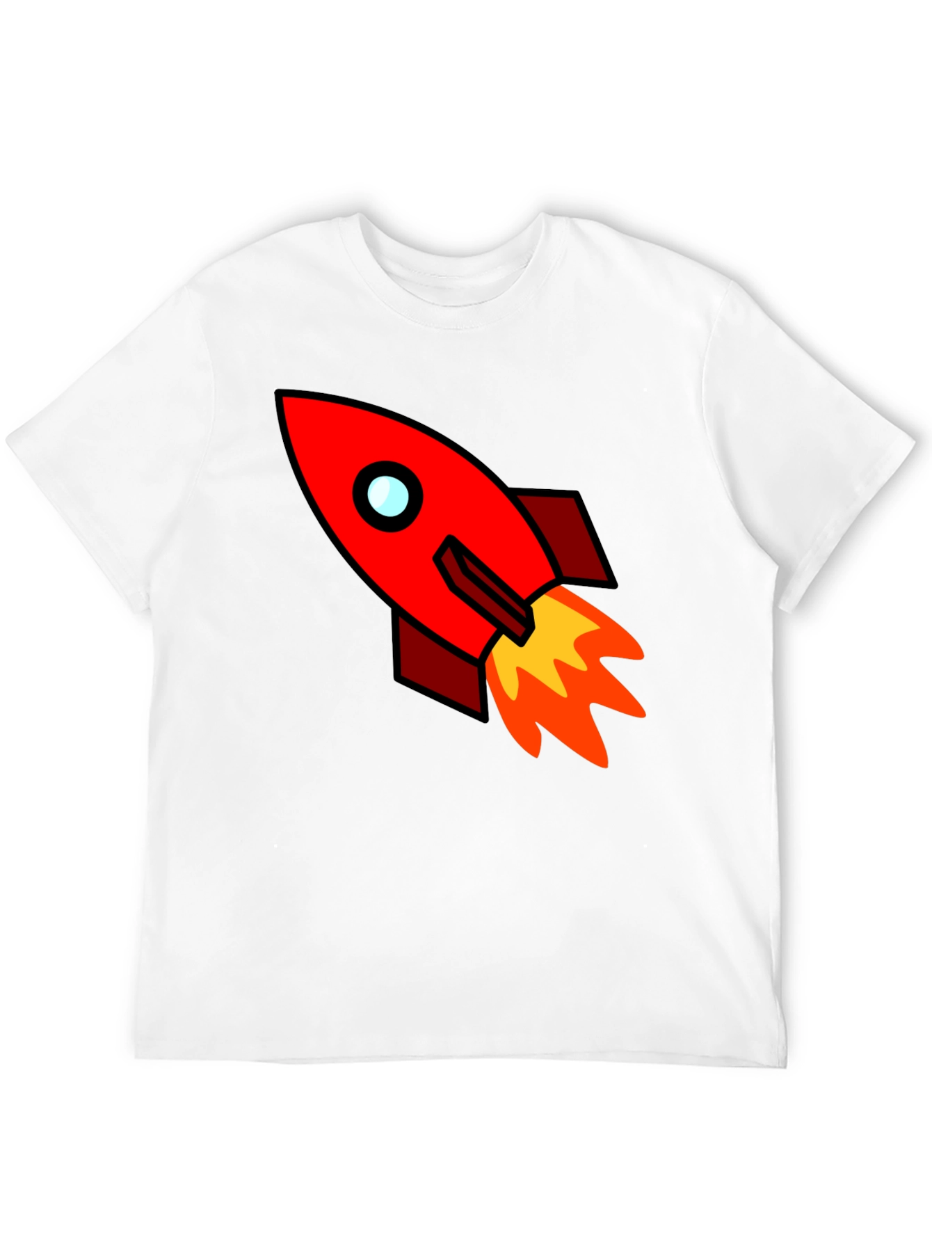Rocket Graphic Tee - Blast Off in Style!