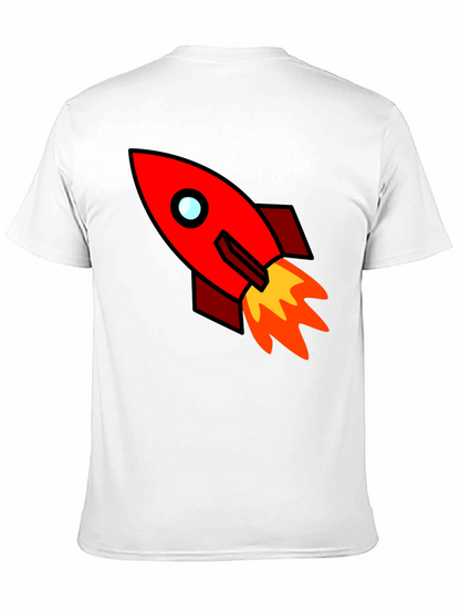 Rocket Graphic Tee - Blast Off in Style!