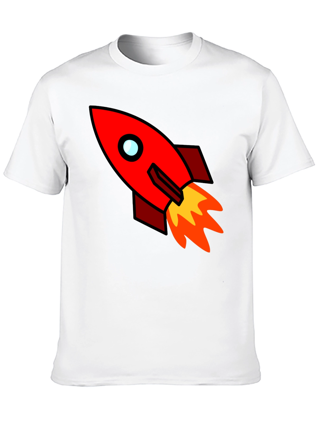 Rocket Graphic Tee - Blast Off in Style!