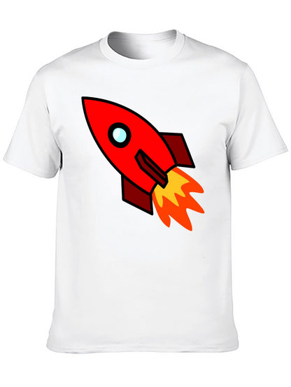 Rocket Graphic Tee - Blast Off in Style!