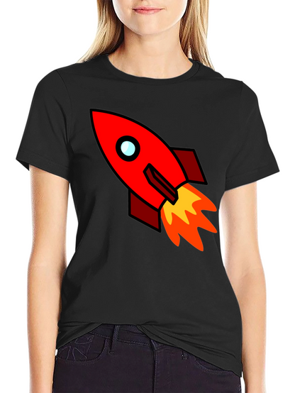 Rocket Graphic Tee - Blast Off in Style!