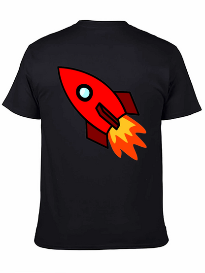 Rocket Graphic Tee - Blast Off in Style!