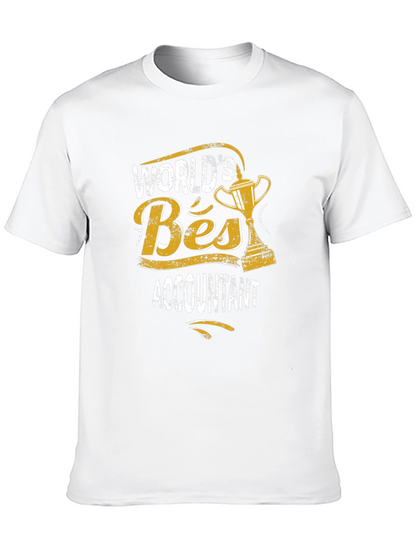 Worlds Best Accountant T-Shirt Novelty Gift