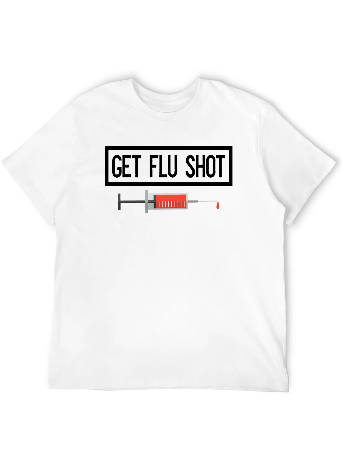 Get Flu Shot T-Shirt: Vaccine Awareness Tee