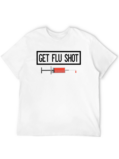 Get Flu Shot T-Shirt: Vaccine Awareness Tee