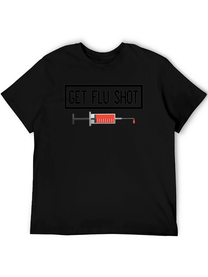Get Flu Shot T-Shirt: Vaccine Awareness Tee