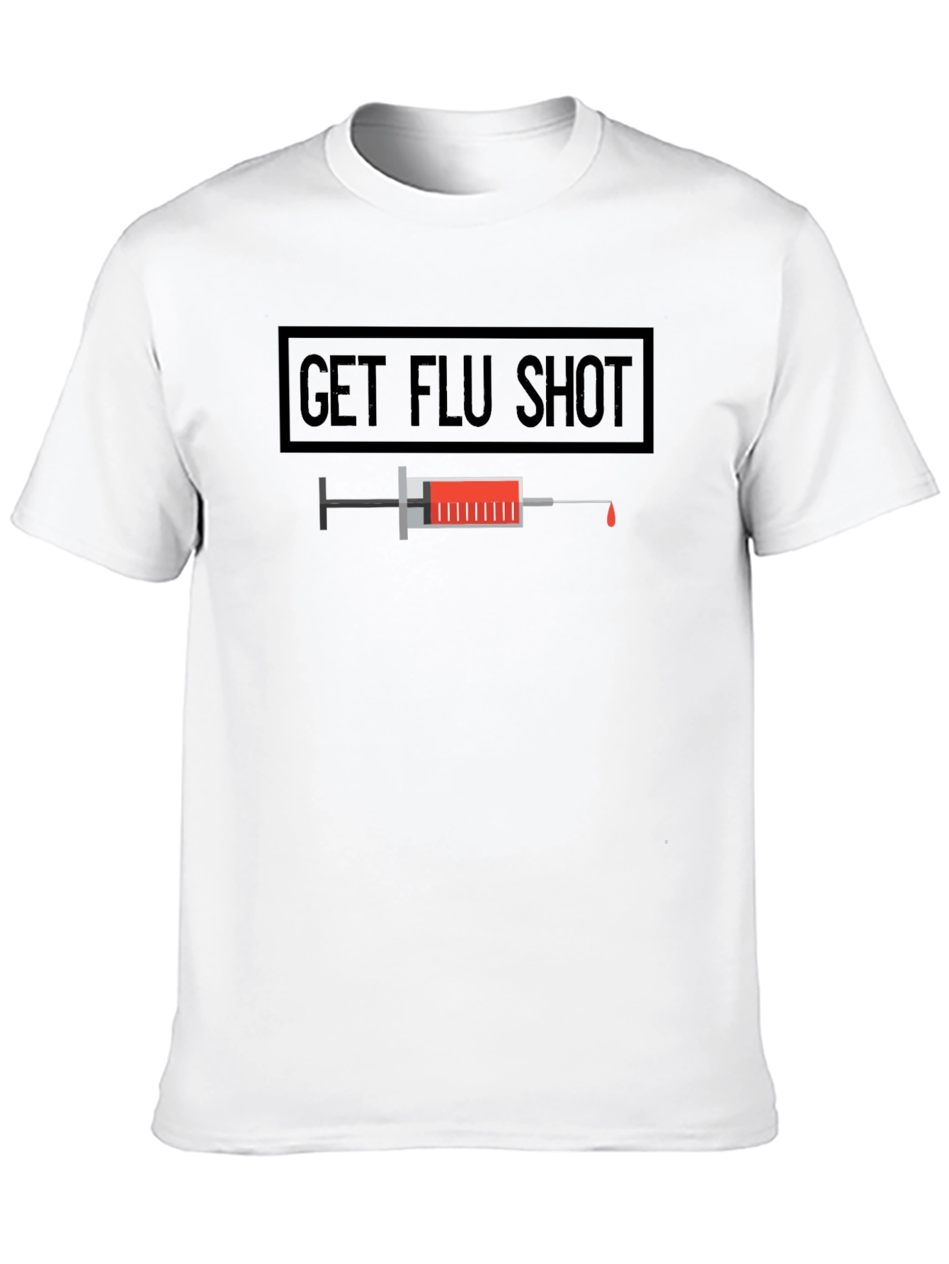 Get Flu Shot T-Shirt: Vaccine Awareness Tee