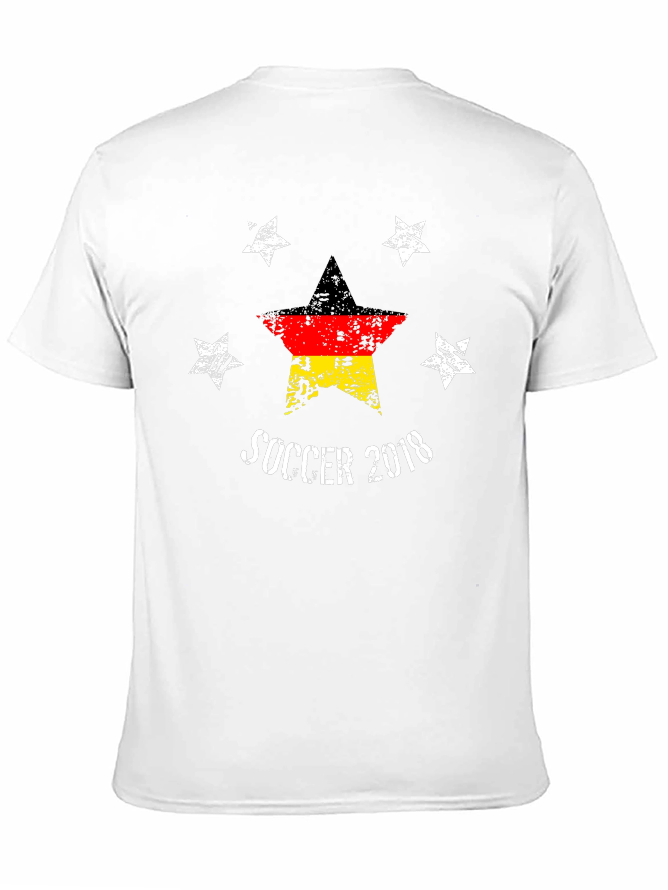 Soccer 2018 Germany Flag Star T-Shirt